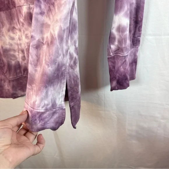 RBX Purple Tie-Dye Hoodie Size Medium NWOT - Picture 7 of 12